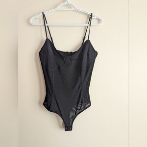 Dynamite Black Mesh Bodysuit